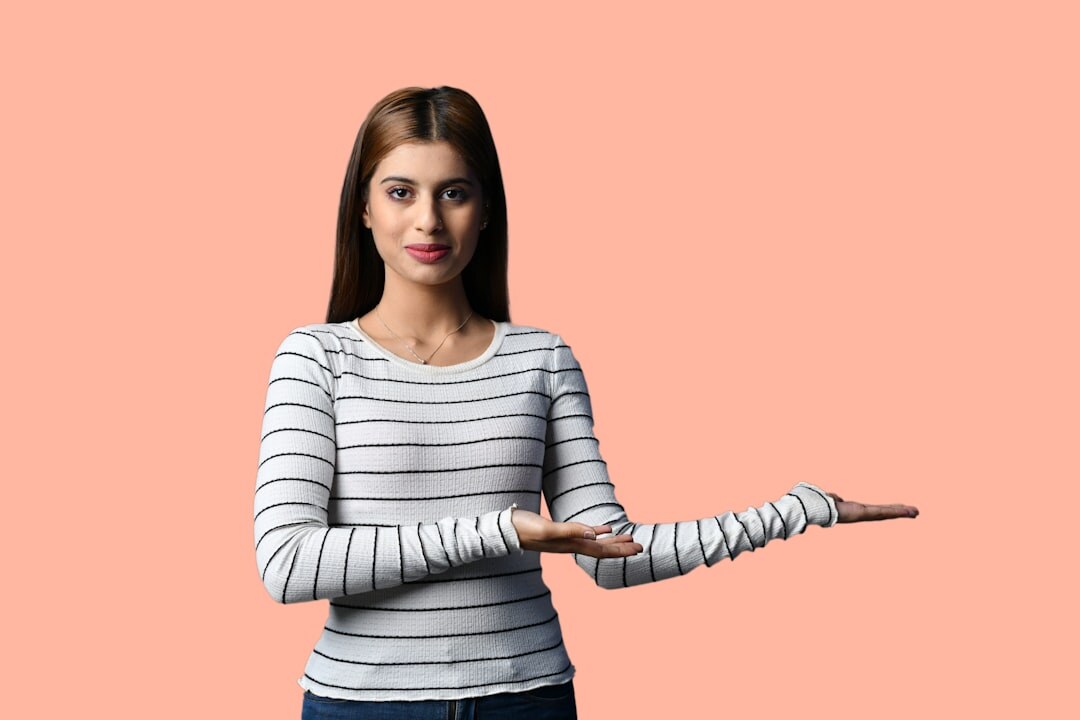 woman presenting ideas